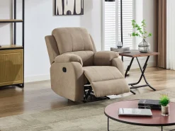 Poltrona articulada em microfibra cor - BRODY^Vente-unique Best