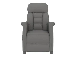 vidaxl Poltrona*poltrona Cinza Escuro 96,5 x 70,5 x 95 cm Microfibra Cinzento
