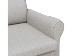 vidaxl Poltrona*poltrona Cinza Nuvem 76 x 94 x 102 cm tecido Cinzento
