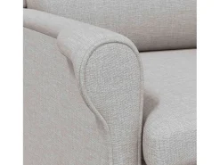 vidaxl Poltrona*poltrona Cinza Nuvem 76 x 94 x 102 cm tecido Cinzento