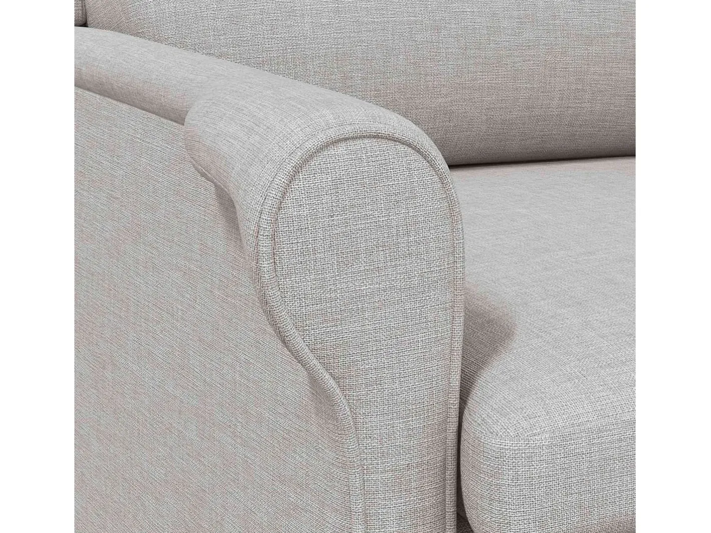 vidaxl Poltrona*poltrona Cinza Nuvem 76 x 94 x 102 cm tecido Cinzento