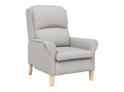 vidaxl Poltrona*poltrona Cinza Nuvem 76 x 94 x 102 cm tecido Cinzento