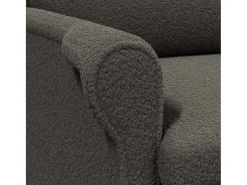 vidaxl Poltrona*poltrona escuro 76 x 94 x 102 cm Tecido Soft Sherpa Cinzento