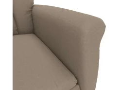 poltrona Cinzento-acastanhado 96,5 x 70,5 x 95 cm Microfibra^vidaxl New