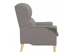 poltrona Cinzento-acastanhado 76 x 94 x 102 cm tecido*vidaxl Clearance