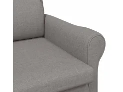 poltrona Cinzento-acastanhado 76 x 94 x 102 cm tecido*vidaxl Clearance
