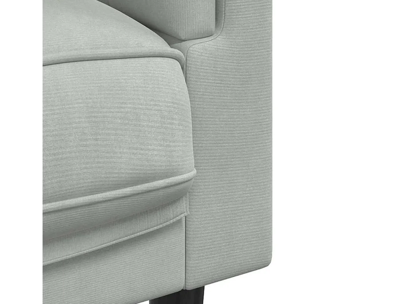 vidaxl Poltrona*Poltrona com almofadão veludo -claro Cinzento