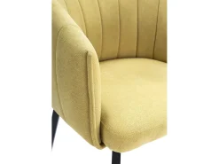 Sale Poltrona com estrutura metálica e pernas 60x60 h81 cm Poltrona