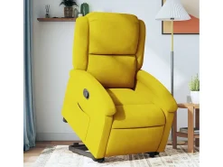 Sale Poltrona Confortável | Poltrona reclinável elevatória veludo SHL277039 Poltrona
