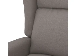 Poltrona Confortável | Poltrona reclinável elétrica tecido castanho-acinzentado SHL120646^ Best