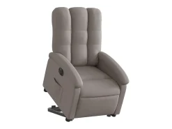 Poltrona Confortável | Poltrona reclinável elevatória elétrica cinza-acastanhado SHL756188* Online