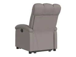 Poltrona Confortável | Poltrona reclinável elevatória elétrica cinza-acastanhado SHL756188* Online