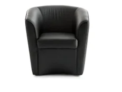 Best Poltrona Dabbiat, Poltrona de sala de estar, 100% Fabricado na Itália, Poltrona relaxante em couro ecológico, 70x60h74 cm, Poltrona