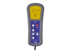 Outlet Poltrona de massagens elétrica reclinável tecido cinza-acast. Poltrona