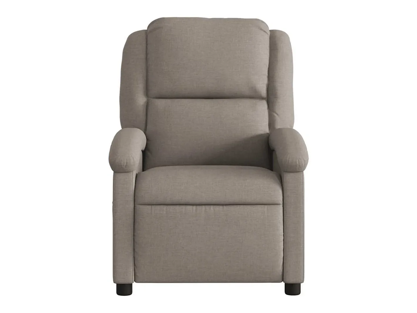 Poltrona de massagens reclinável tecido cinzento-acastanhado SHL886843^ Sale
