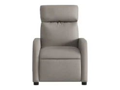 Poltrona de massagens reclinável tecido cinzento-acastanhado SHL616885* Outlet