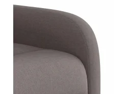 Poltrona de massagens reclinável tecido cinzento-acastanhado SHL661773* Outlet