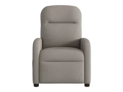 Poltrona de massagens reclinável tecido cinzento-acastanhado SHL661773* Outlet
