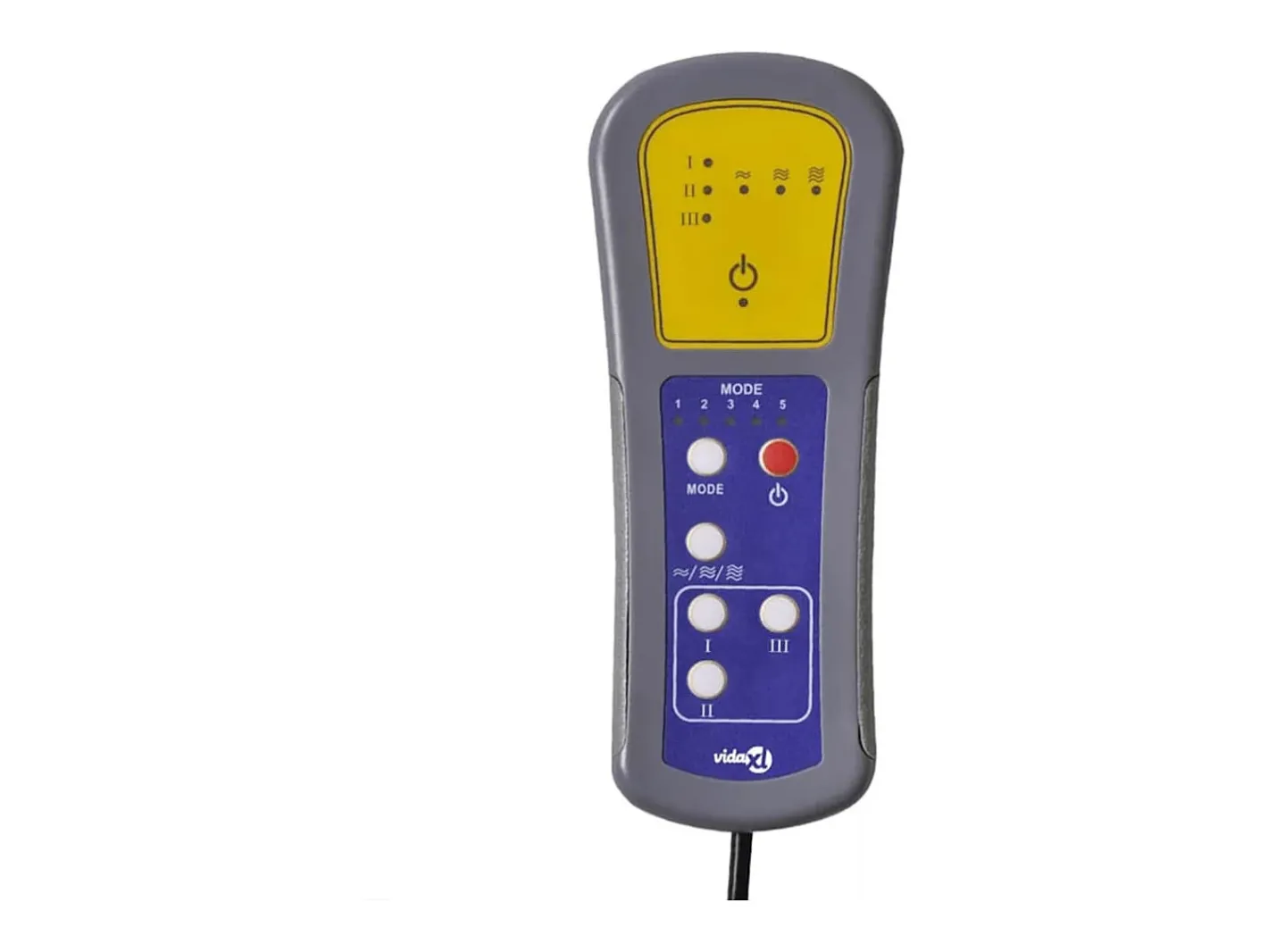 Hot Poltrona de massagens reclinável tecido cinzento-acastanhado SHL700435 Poltrona