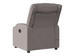 New Poltrona de massagens reclinável tecido cinzento-acastanhado SHL463547 Poltrona