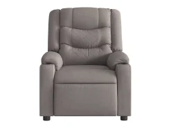 New Poltrona de massagens reclinável tecido cinzento-acastanhado SHL463547 Poltrona