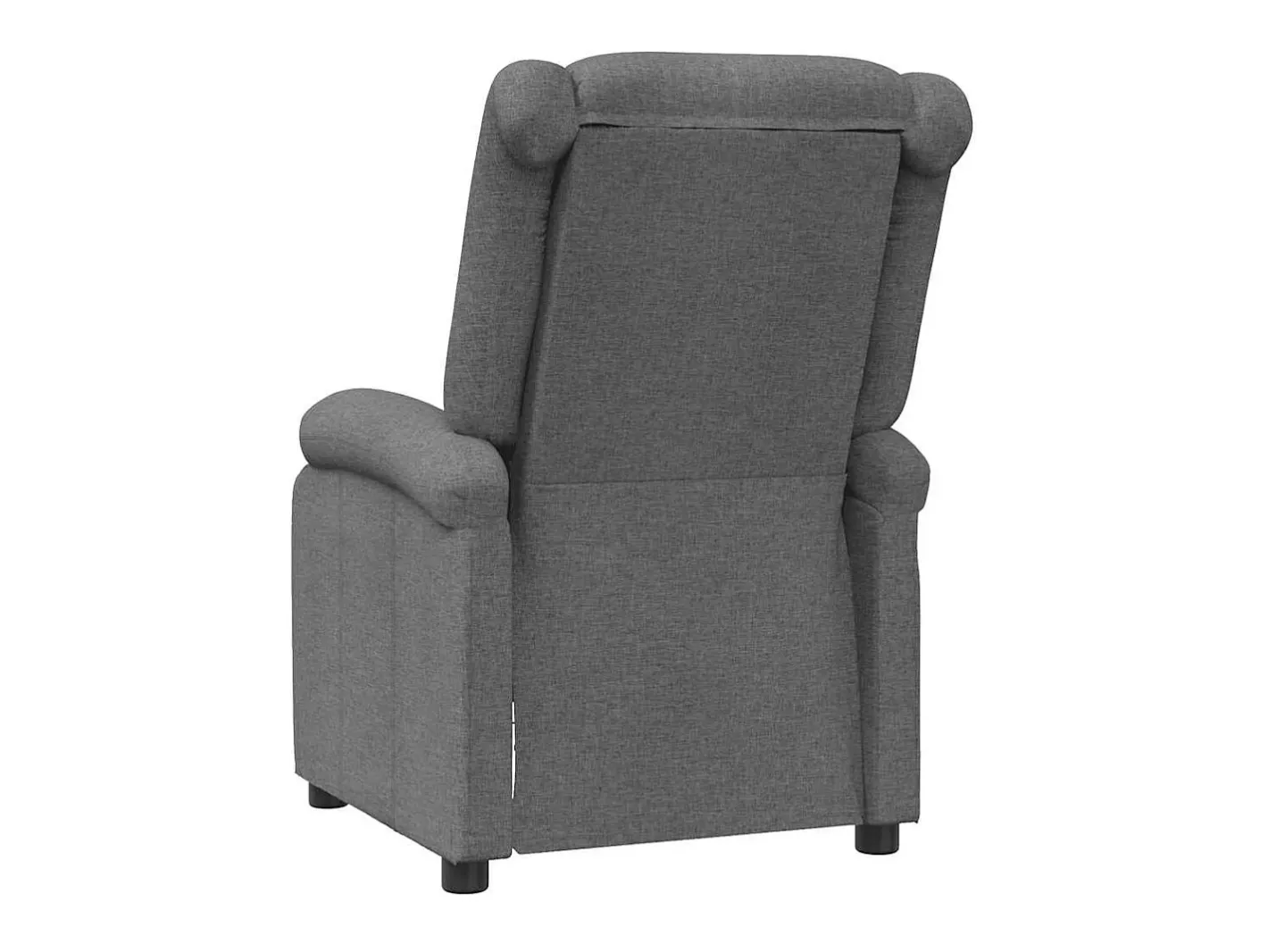 vidaxl Poltrona*Poltrona de massagens tecido -escuro Cinzento