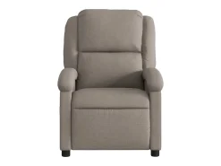 New Poltrona elétrica reclinável tecido cinzento-acastanhado SHL148283 Poltrona