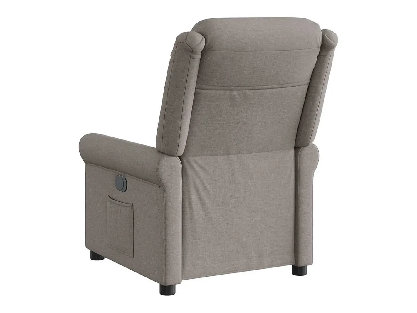 Poltrona elétrica reclinável tecido cinzento-acastanhado SHL965458* Discount