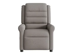 Poltrona elétrica reclinável tecido cinzento-acastanhado SHL965458* Discount