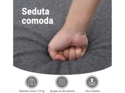 vidaxl Poltrona*Poltrona elétrica reclinável tecido tinto Vermelho