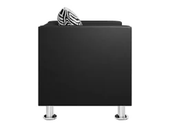 vidaxl Poltrona*Poltrona em couro artificial Preto