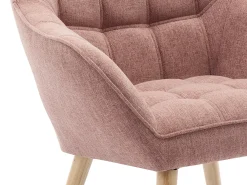 Best Poltrona em tecido cor-de- matizado estilo escandinavo CASERTA Poltrona