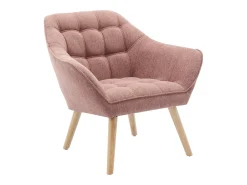 Best Poltrona em tecido cor-de- matizado estilo escandinavo CASERTA Poltrona