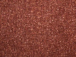 Vente-unique Poltrona*Poltrona em tecido texturizado de cor GERALDIA Terracota