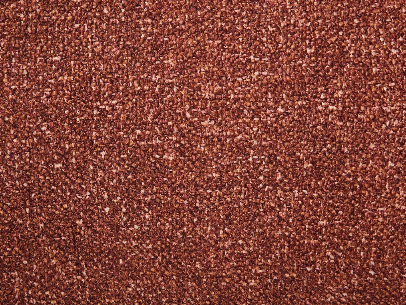 Vente-unique Poltrona*Poltrona em tecido texturizado de cor GERALDIA Terracota