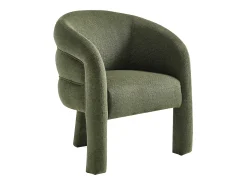 Poltrona moderna em tecido texturizado ZELUVA^Maison Céphy New