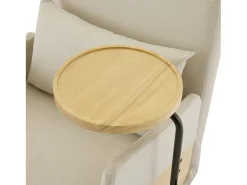 New Poltrona moderna 62x67x88 cm - Poltrona conversível 3 em 1 - Com função de cama - Poltrona dobrável estofada - Poltrona