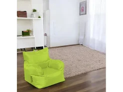 Talamo Italia Poltrona*Poltrona Ossidiana, Assento almofadado, Sofá individual de sala, Cadeira com braços, Fabricado em Itália, 75x65 h70 cm, Verde