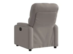 Hot Poltrona Reclinável | Poltrona Confortável Relax tecido cinzento-acastanhado SHL290274 Poltrona