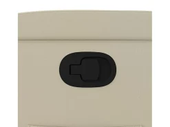 vidaxl Poltrona*Poltrona reclinável couro artificial cor Creme