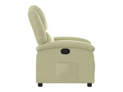 Best Poltrona reclinável couro genuíno cor SHL27584 Poltrona