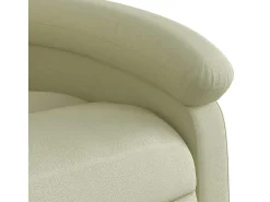 Best Poltrona reclinável couro genuíno cor SHL27584 Poltrona