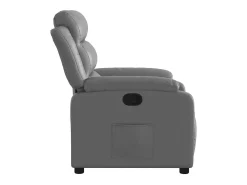 vidaxl Poltrona*Poltrona reclinável couro artificial Cinzento