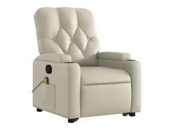 Best Poltrona reclinável de massagens couro artificial cor SHL348273 Poltrona