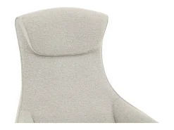Vente-unique Poltrona*Poltrona reclinável elétrica de tecido texturizado TASEMO Bege