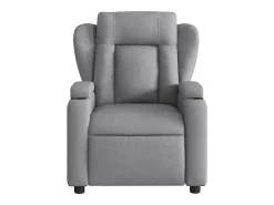 vidaxl Poltrona*Poltrona reclinável tecido -claro Cinzento