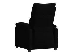 vidaxl Poltrona*Poltrona reclinável tecido Preto