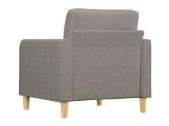 Hot Poltrona tecido 60 cm cinzento-acastanhado PT285980 Poltrona