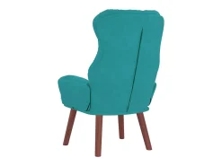 vidaxl Poltrona*poltrona Turquesa 69 x 74 x 93 cm Veludo Verde