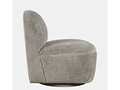 Best Poltrona 67,5x76x77,5 cm Cinza Bege Leith LET74G Poltrona